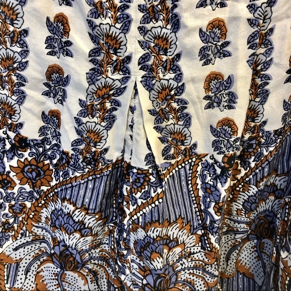 Lucky Brand Rami Peasant Boho Blouse - Picture 7 of 16